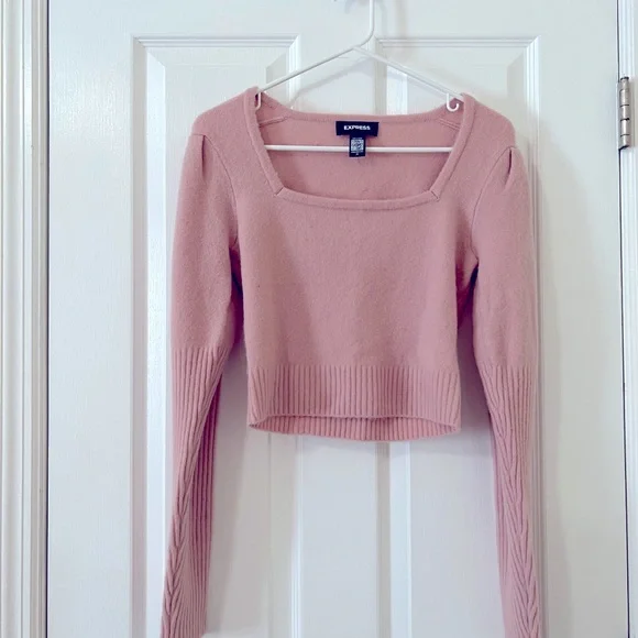 Express Sweaters Express Cropped Sweater Poshmark